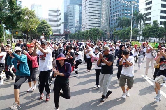 Sahabat Ganjar Pranowo Bikin Flashmob, Seru! - JPNN.COM