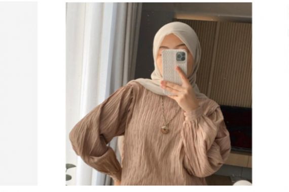 8 Inspirasi Outfit Hijab dengan Tunik, Cocok Untuk OOTD - JPNN.COM
