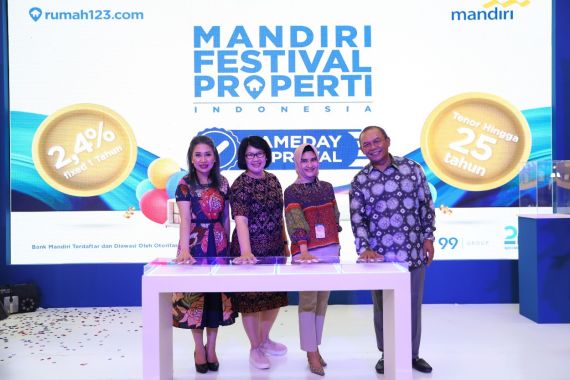 Bank Mandiri dan Rumah123.com Gelar Mandiri Festival Properti Indonesia 2022 - JPNN.COM