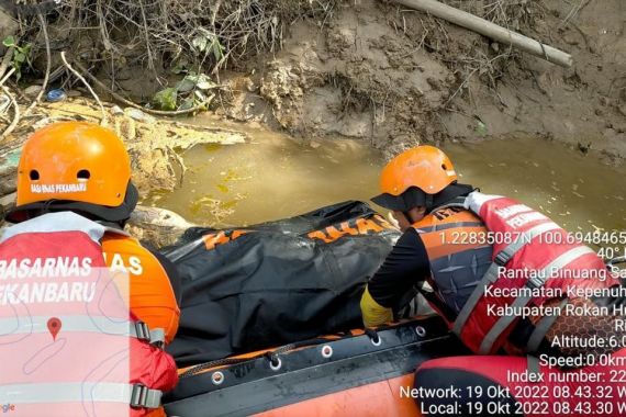 Petani yang Tenggelam di Sungai Rokan Ditemukan, Innalillahi - JPNN.COM