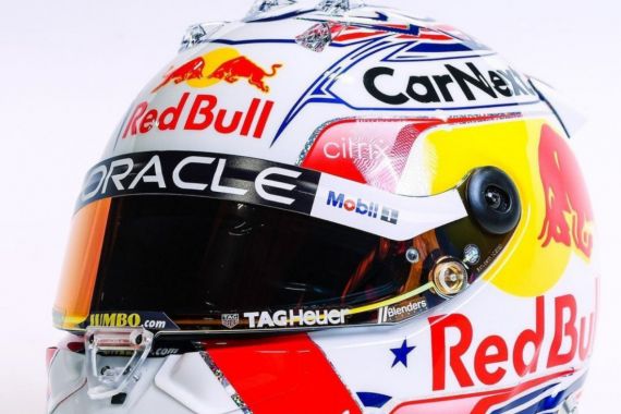 Sang Juara Dunia F1 Pakai Helm Khusus di GP Amerika Serikat, Lihat Nih! - JPNN.COM