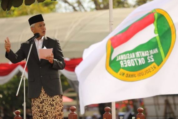 Ratusan Santri di Bekasi Mantap Dukung Ganjar Pranowo jadi Presiden 2024 - JPNN.COM