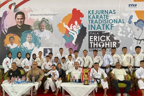 Perebutkan Piala Erick Thohir, INATKF Gelar Kejurnas Perdana Karate Tradisional - JPNN.COM