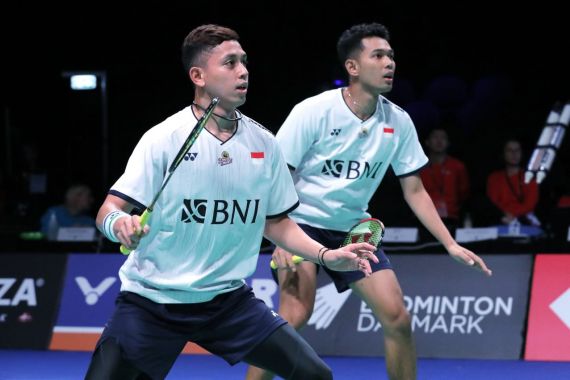 Modal Apik Fajar/Rian Hadapi Marcus/Kevin di Final Denmark Open 2022 - JPNN.COM