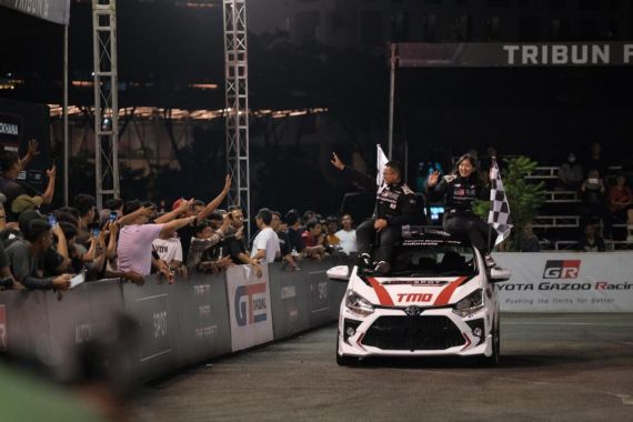 Toyota Agya GR Sport Bawa Peslalom TGRI Kunci 4 Gelar Juara - JPNN.COM