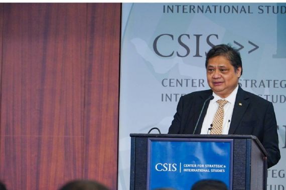 Airlangga Paparkan Kemitraan Strategis hingga Optimisme Indonesia pada CSIS - JPNN.COM