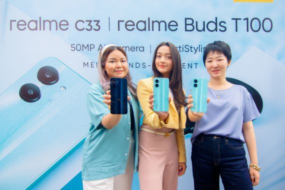 Realme C33 Resmi Meluncur di Indonesia, Harganya Rp 1 Jutaan - JPNN.COM