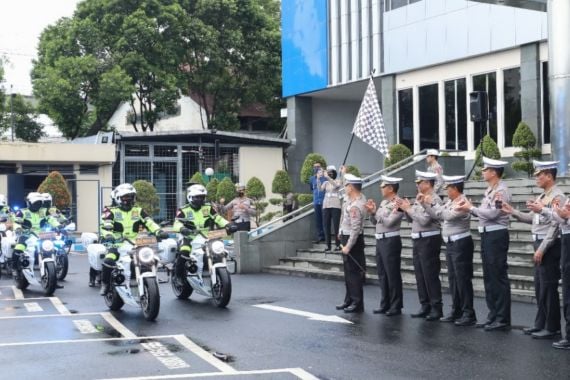 Siap Amankan Lalu Lintas KTT G20, Korlantas Lepas Ratusan Personel ke Bali - JPNN.COM