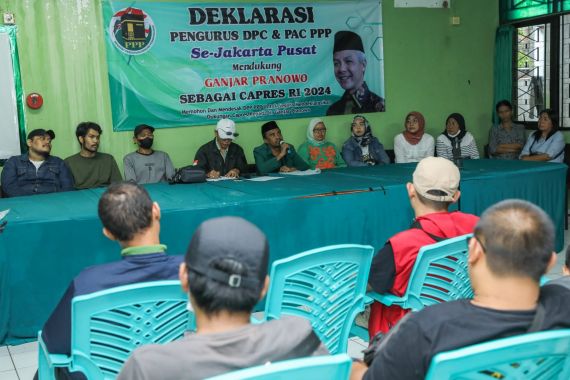 DPC PPP Jakarta Pusat Sepakat Mendukung Ganjar Pranowo - JPNN.COM