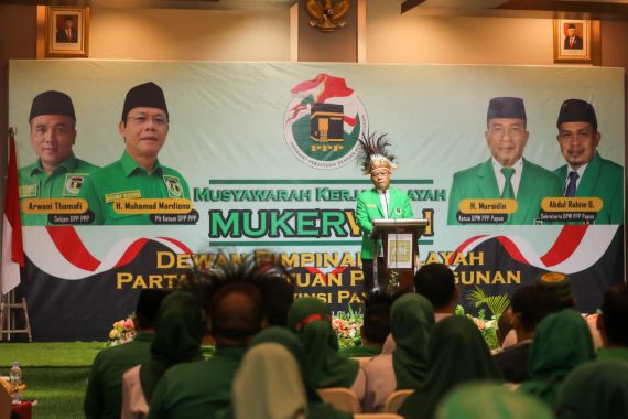 Mardiono Minta Kader PPP Papua Semangat Menjemput Kemenangan Pemilu - JPNN.COM