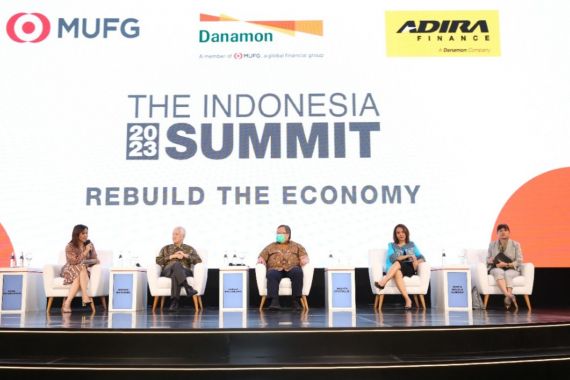 Danamon Gandeng Adira Finance dan MUFG Bank Gelar The Indonesia Summit 2023 - JPNN.COM