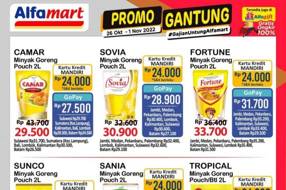 Promo JSM Alfamart, Minyak Goreng Murah Banget, Hemat Uang Belanja, Bun - JPNN.COM