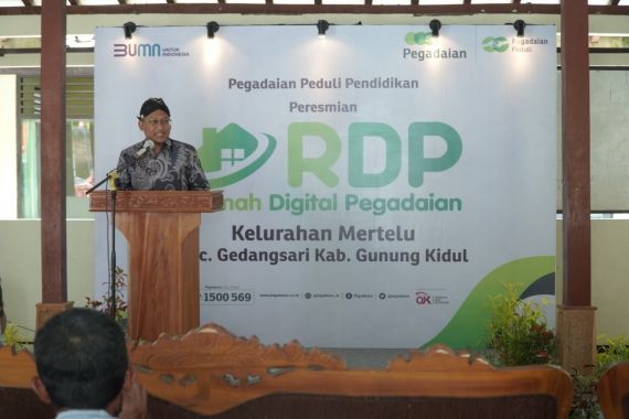 Rumah Digital Pegadaian Kini Hadir di Desa Mertelu, Gunung Kidul - JPNN.COM