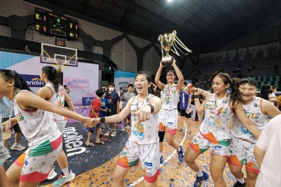 Tim Basket Putri Indonesia Raih Gelar Juara SWBL 2022, Modal Bagus di SEA Games 2023 - JPNN.COM