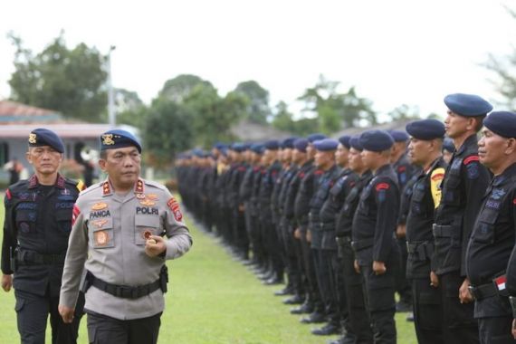 Polda Sumut Kirim 211 Personel Brimob Bantu Amankan KTT G20 di Bali - JPNN.COM