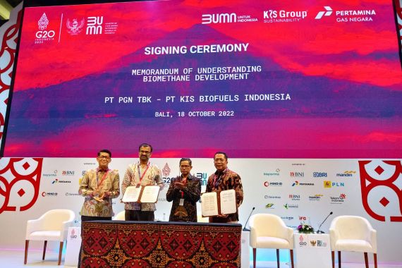 PGN dan KIS Biofuels Indonesia Jajaki Kerja Sama Pengembangan Biomethane - JPNN.COM
