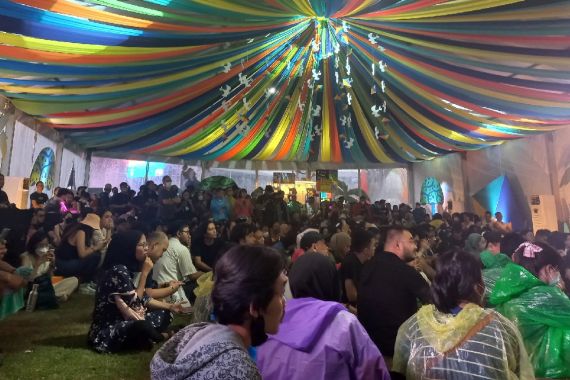 Hujan Guyur Area Joyland Festival 2022 di Hari Pertama - JPNN.COM