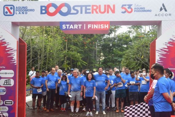 Rayakan HUT ke-53 Tahun, Agung Podomoro Gelar Booster Run di Vimala Hills - JPNN.COM