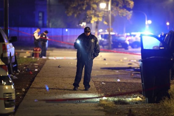 Malam Minggu Berdarah, Penembakan Massal Kembali Guncang Amerika Serikat - JPNN.COM