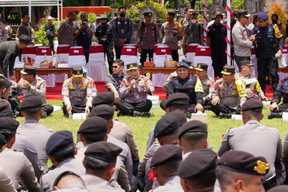 Gladi Pengamanan KTT G20 di Bali, Lihat Aksi Kapolri Ini - JPNN.COM