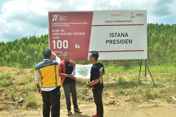 Inilah Kaveling 100 Hektare untuk Istana Presiden di IKN Nusantara - JPNN.COM