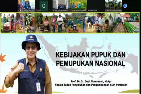 Jaga Produksi Pertanian Nasional, Kementan Paparkan Kebijakan Pemupukan Nasional - JPNN.COM