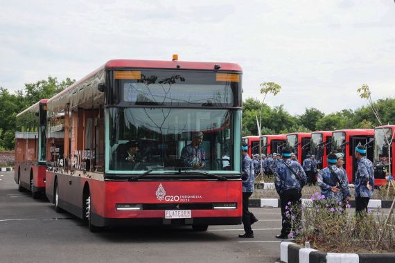 Kemenhub Pastikan Layanan Bus Listrik KTT G20 Siap Beroperasi - JPNN.COM