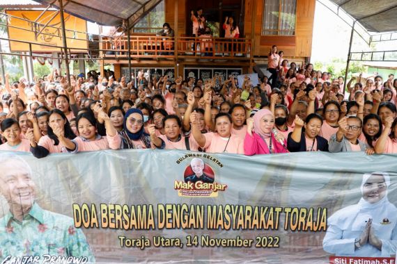 Mak-Mak di Toraja Utara Gelar Doa Bersama dan Sepakat Mendukung Ganjar - JPNN.COM