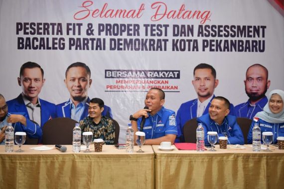 Buka Fit And Proper Test Bacaleg Demokrat Pekanbaru, Ketua DPD Beri Pesan Begini - JPNN.COM