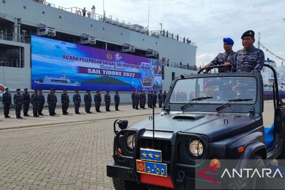 Sail Tidore 2022, TNI AL Mengerahkan 12 KRI - JPNN.COM