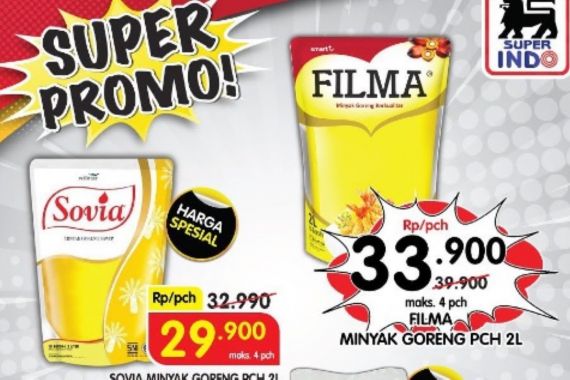 Promo JSM Superindo, Minyak Goreng 2 Liter Mulai Rp 29.900, Banyak Diskon Lain - JPNN.COM