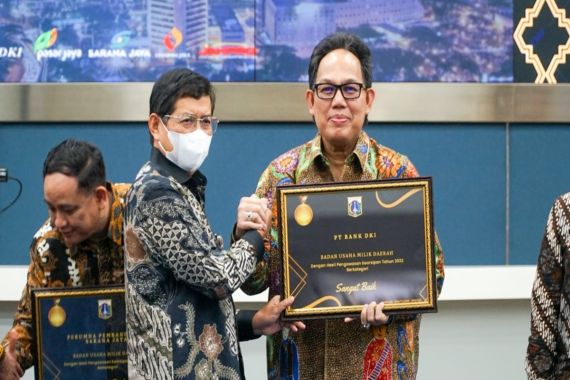 Kinerja Baik, Bank DKI Raih Penghargaan Pengawasan Kearsipan 2022 - JPNN.COM
