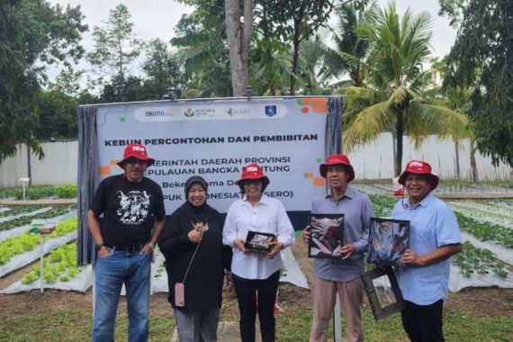 Pupuk Indonesia Serahkan Kebun Percontohan dan Pembibitan kepada Pemprov Babel - JPNN.COM