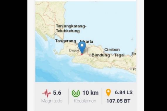 Sejarah Mencatat 14 Kali Gempa yang Telah Menimpa Cianjur-Sukabumi, Ini Perinciannya - JPNN.COM