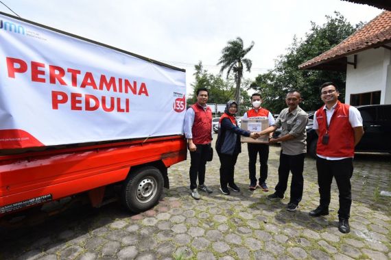 Pertamina Gerak Cepat Menyalurkan Bantuan & Kirim Tim Medis untuk Korban Gempa Cianjur - JPNN.COM