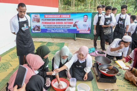 Sahabat Sandiuno Kabupaten Bekasi Latih Generasi Muda Berwirausaha - JPNN.COM