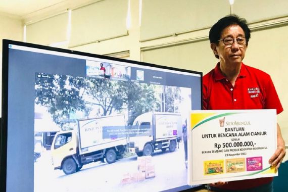 Sido Muncul Bantu Rp 500 Juta untuk Korban Gempa Cianjur - JPNN.COM