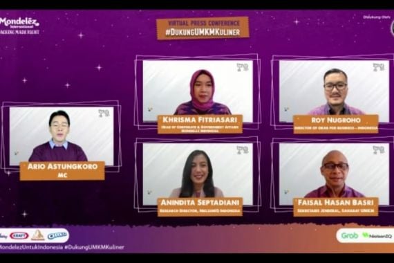 Dukung UMKM Kuliner Naik Kelas, Mondelez Indonesia dan Kemenparekraf Berkolaborasi  - JPNN.COM