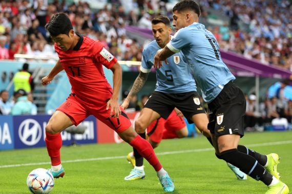 Uruguay vs Korea: Taeguk Warriors Redam Luis Suarez Cs - JPNN.COM