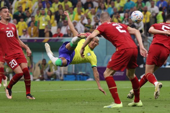 Brasil vs Serbia: Seret Gol di Spurs, Richarlison Mengamuk Bersama Tim Samba - JPNN.COM