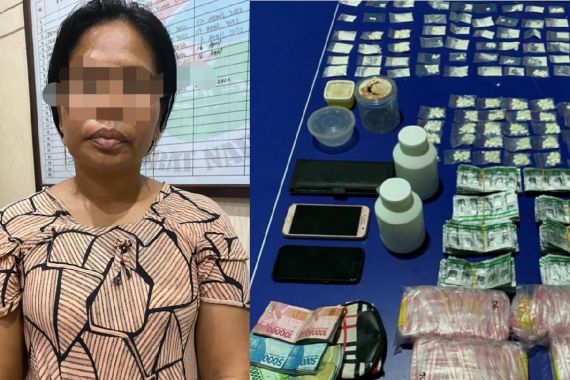 Ibu Ini Lagi Berdiri di Depan Rumah, Polisi Sudah Mengincar, Begini Jadinya - JPNN.COM