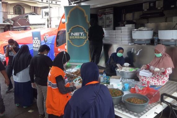 NET dan Rumah Zakat Turun Tangan Bantu Korban Gempa Cianjur - JPNN.COM