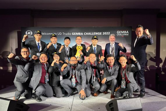 UD Trucks Indonesia Rebut Gelar Juara di Gemba Challenge 2022 - JPNN.COM