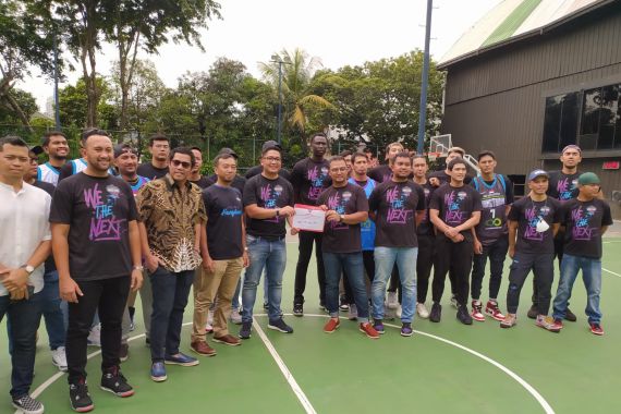 Cara Unik Tim Basket RJ Amartha Hangtuah Membantu Korban Gempa Cianjur - JPNN.COM