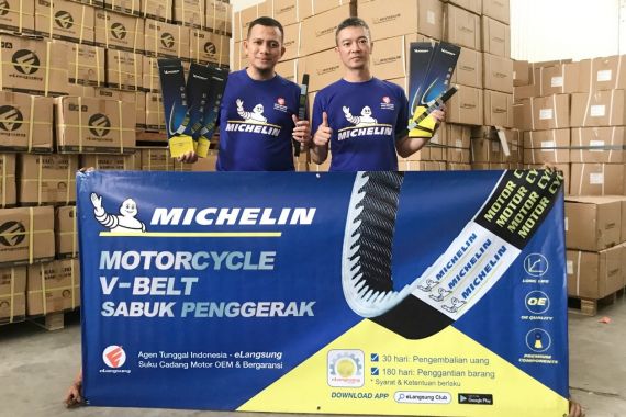 eLangsung Jual V-Belt Michelin di Indonesia, Harganya Mulai Rp 100 Ribu - JPNN.COM