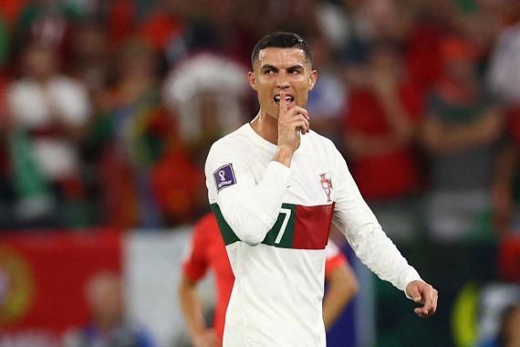 Korea vs Portugal: Arti Gestur Tutup Mulut Cristiano Ronaldo, Ternyata! - JPNN.COM