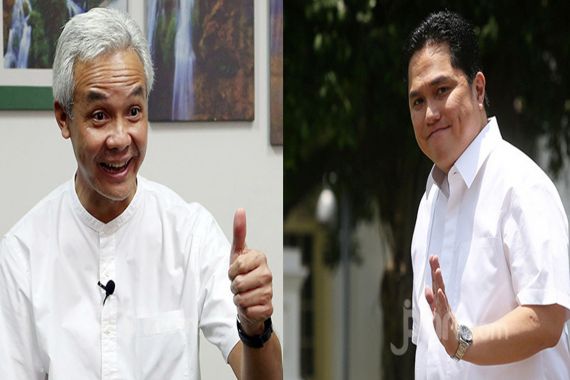 Hasil Survei: Balad Jokowi Kompak Dukung Ganjar Pranowo dan Erick Thohir - JPNN.COM