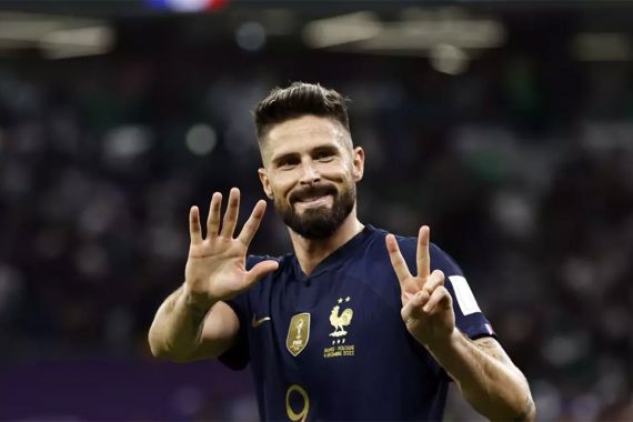 Giroud 52 Gol, Prancis ke Perempat Final Piala Dunia 2022 - JPNN.COM