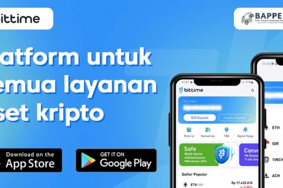 Bittime Exchange Resmi Operasinya di Indonesia, Beli Aset Kripto Makin Mudah - JPNN.COM