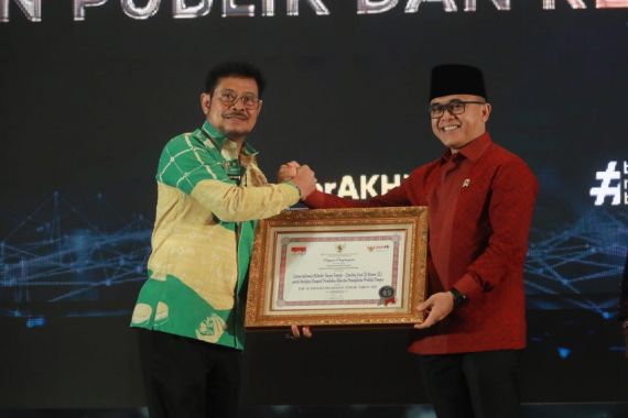 Selamat, Kementan Raih Penghargaan Top 45 Inovasi Pelayanan Publik - JPNN.COM